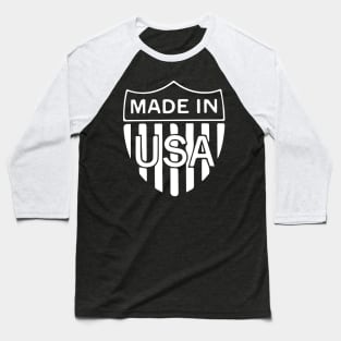 Made in USA Shield Baseball T-Shirt